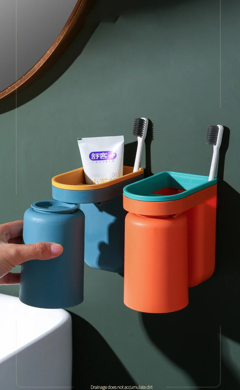 Multifunction Toothbrush Holder