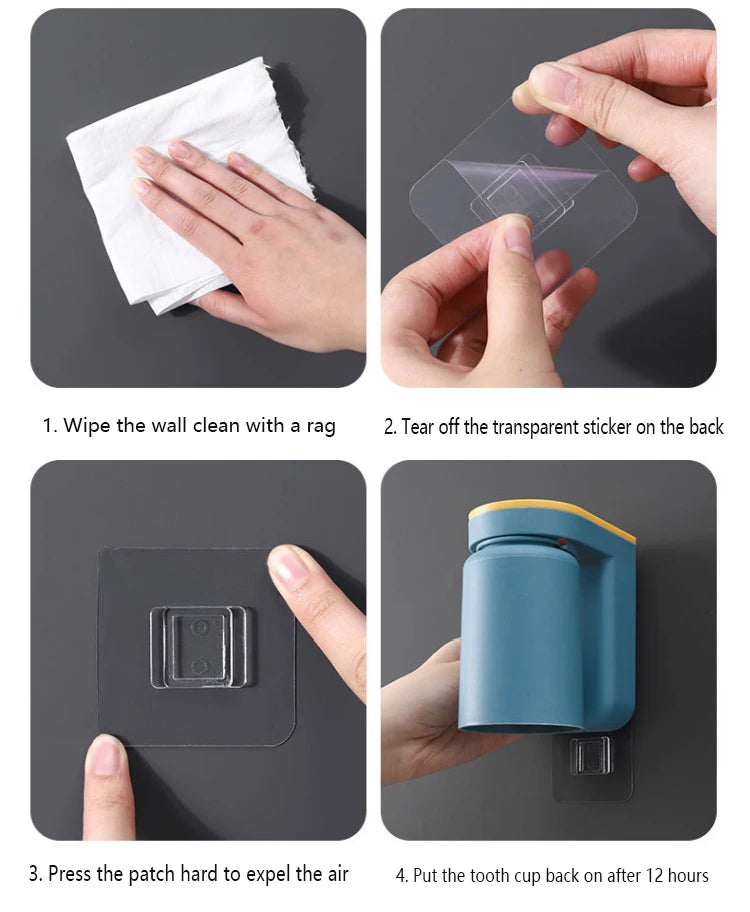 Multifunction Toothbrush Holder