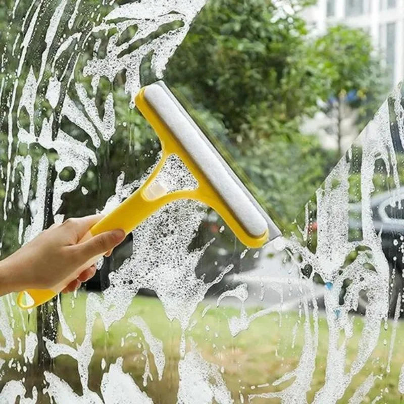 Multi-function glass wiper